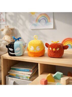 Minecraft Plush Set Lot 3 Cube Stuffed Toys Mojang Characters Kawaii